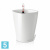 Кашпо с автополивом Lechuza Deltini, белое 14-d, 18-h