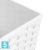 Напольное кашпо Prosperplast RATO LOW, белое 40-l, 40-w, 41-h