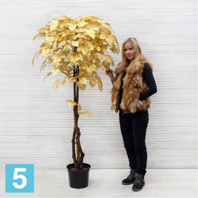 Дерево золотое искусственное Alseed, 180 см. в Москве