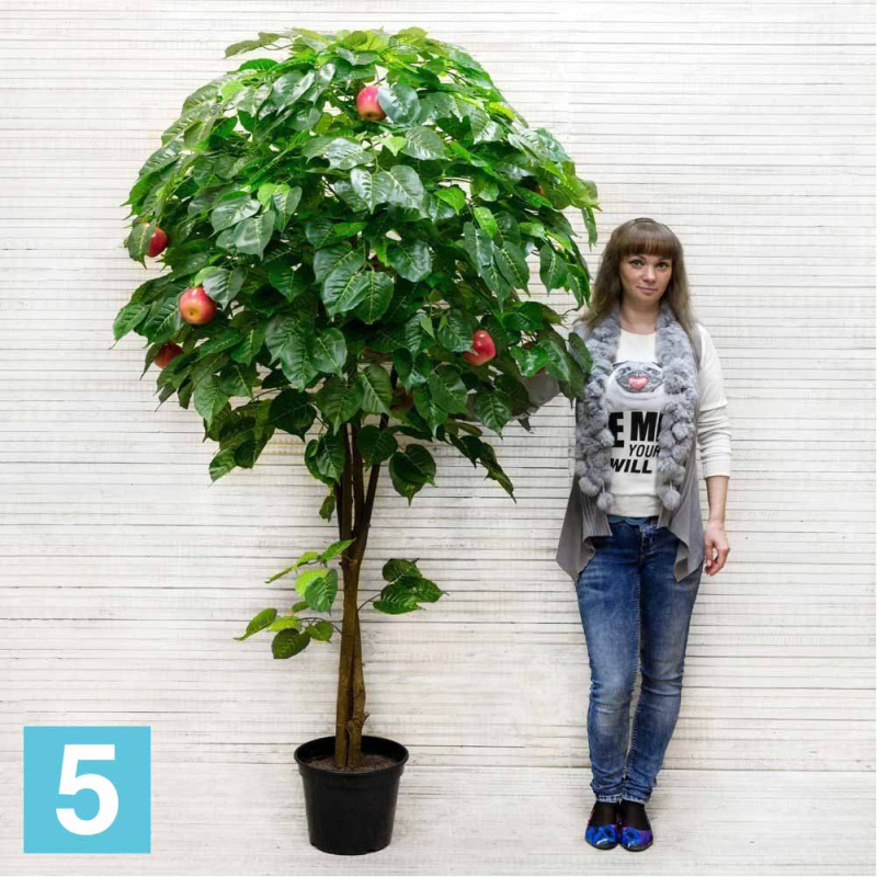 Яблоня искусственная Alseed, h-200 см., латекс
