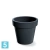 Кашпо Prosperplast LOFLY, антрацит 39-d, 36-h
