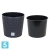 Напольное кашпо Prosperplast RATO ROUND, венге 40-d, 38-h