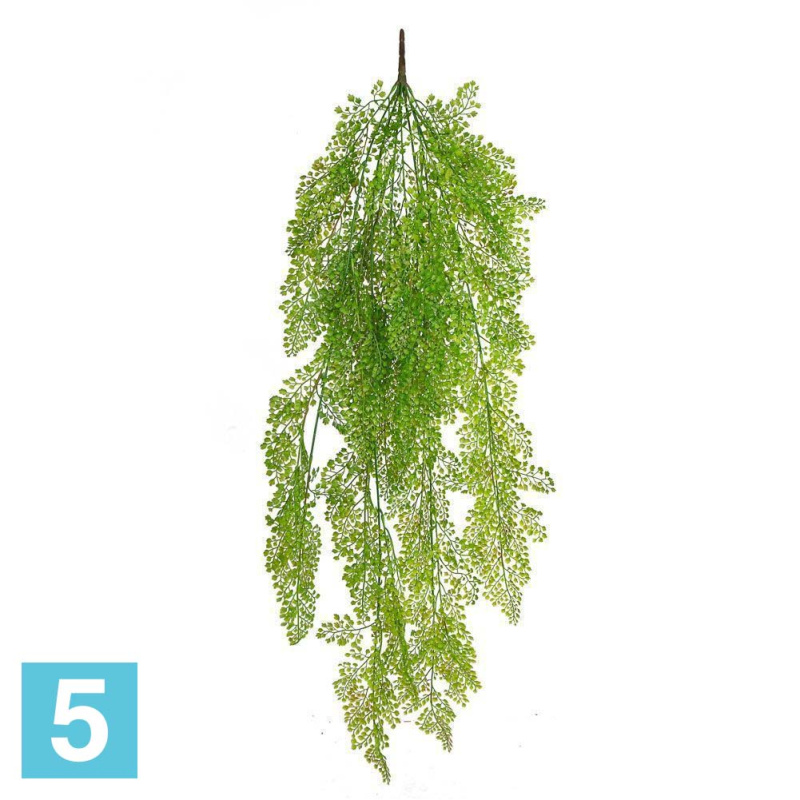 Папоротник Адиантум ампельный*8ч. искусственный Alseed, h-120 см., латексир.