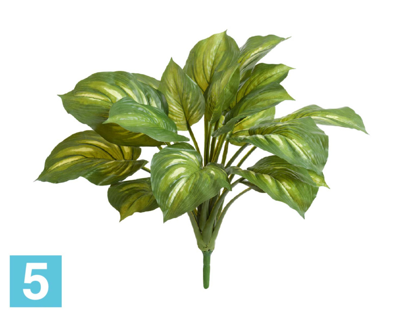 Хоста жёлто-зелёная искусственная большая (Sensitive Botanic) TREEZ Collection