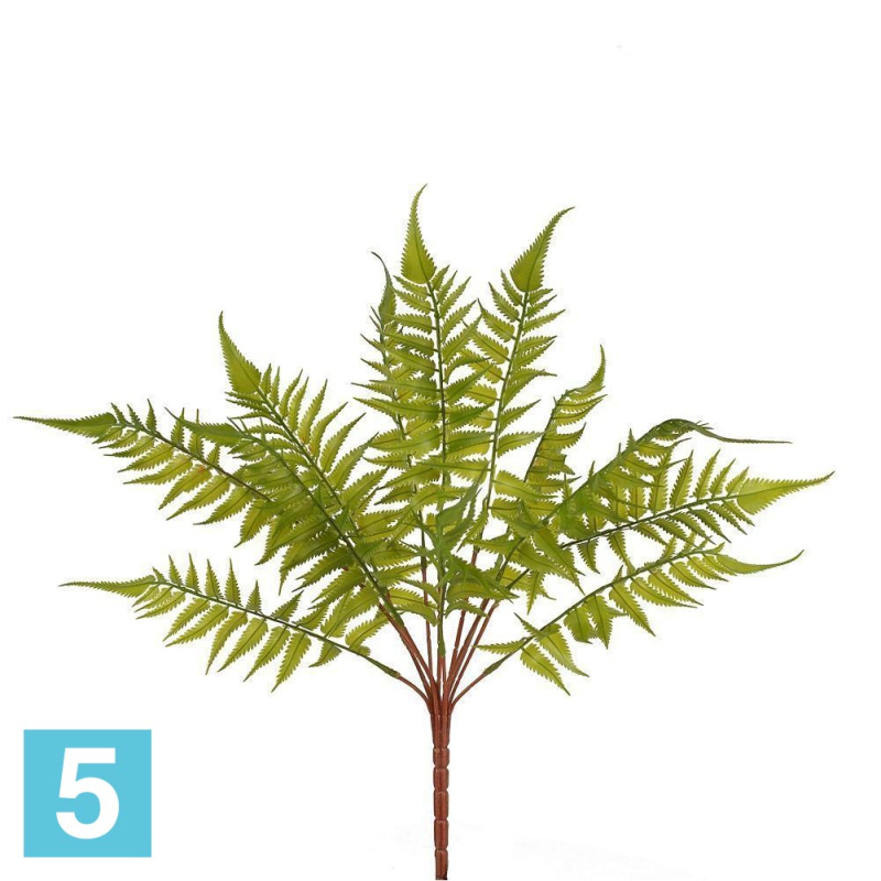 Папоротник Циртомиум искусственный искусственный Alseed, *13, h-43  см., 3013