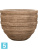 Кашпо Polystone coated junar couple, каменное d-70 h-56 см
