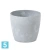 Кашпо Lamela Magnolia Eco Recycled Beton, серый бетон 13,5-d, 11,9-h