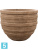 Кашпо Polystone coated junar couple, каменное d-90 h-72 см