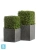 Кашпо TREEZ Effectory Stone Куб, тёмно-серый камень 60-l, 60-w, 60-h Кашпо TREEZ Effectory Stone Куб, тёмно-серый камень 60-l, 60-w, 60-h