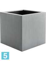 Кашпо Argento, куб, натуральное серое l-60 w-60 h-60 см в #REGION_NAME_DECLINE_PP#
