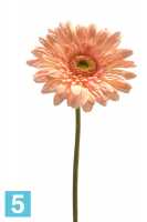 Искусственный цветок для декора Гербера 60h розовый