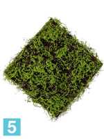 Трава искусственный Мох Зелено-Коричневый Матовый l-50 w-50 см в #REGION_NAME_DECLINE_PP#